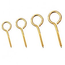 12546 - PITAO COM ROSCA PARA MADEIRA BICROMATIZADO 15X30 100PC JOMARCA