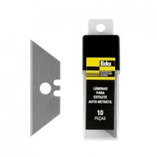 17123 - LAMINA P/ESTILETE AUTO RETRATIL 10PC EDA 0AF