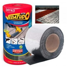 10107 - IMPERMEABILIZANTE FITA VEDATUDO ADESIVA 30CM X 10MT DRYKO