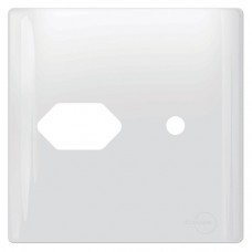 10227 - PLACA 4X4 DE 1 INTERRUPTOR + 1 SAÍDA DE FIO ILUMI 264U