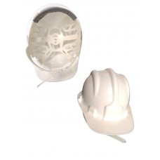 10472 - CAPACETE DE SEGURANÇA BRANCO COM CARNEIRA (SELO INMETRO) PLASTCOR