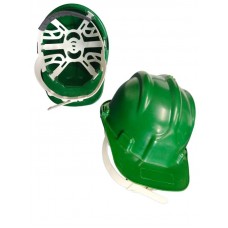 10474 - CAPACETE DE SEGURANÇA VERDE COM CARNEIRA (SELO INMETRO) PLASTCOR 