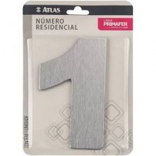 16961 - NUMERO RESIDENCIAL C/ ADESIVO ACM ESCOVADO (1)ATLAS