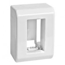 12066 - SISTEMA X CAIXA SOBREPOR LIZ 1 TECLA BRANCA TRAMONTINA 57303/001