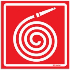 14775 - PLACA SINALIZACAO ABRIGO DE MANGUEIRA 20X20CM FOTOLUMINESCENTE LOOK 3014