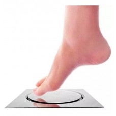 17968 - RALO CLICK QUADRADO 15X15CM INOX DECKCASA 9001