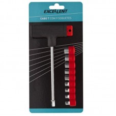 10453 - JOGO DE CHAVE SOQUETE CABO 