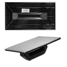 14841 - DESEMPENADEIRA PVC C/BORRACHA 15X26 PRETA EMAVE