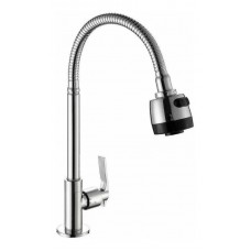 18307 - TORNEIRA PARA PIA 6602A MONOCOMANDO FLEXÍVEL COM AREJADOR DE MESA CROMADA DECKCAS