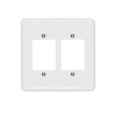 10222 - PLACA 4X4 DE 3 INTERRUPTORES + 3 INTERRUPTORES ILUMI 257N