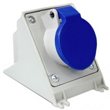 14306 - TOMADA SOBREPOR 2P+T 6H 32A 220V AZUL MGI-123 13647