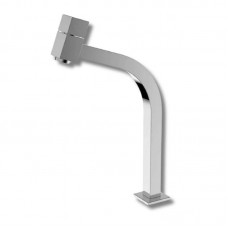 18576 - TORNEIRA PARA BANHEIRO LAVATÓRIO 1050 LUXO QUADRADA ALTA ANGULAR 45° CROMADA