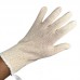 LUVA DE PANO 100% ALGODÃO BRANCA LISA SEM PIGMENTOS JUNDTEX 