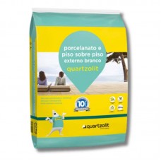 23363 - ARGAMASSA CIMENTCOLA BRANCO PORCELANATO E PISO SOBRE PISO EXTERNO SACO DE 20KG QUARTZOLIT