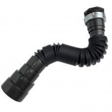 23365 - SIFÃO CORRUGADO PRETO 4X1 PORCA METAL COM ABRAÇADEIRA 72CM FERE REF. 7.02.406