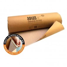21501 - SALVA PISO 1M X 25M COM FITA DUPLA FACE COBRE 25MT² SALVABRAS 
