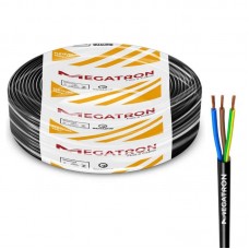 23500 - CABO PP 3 VIAS X 2,5MM MEGATRON ROLO DE 100 METROS