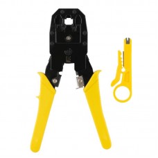 23384 - ALICATE PARA CRIMPAR COM CHAVE KEYSTONE CONECTOR DE TELEFONIA E REDE RJ45/RJ11 EDA 0JB