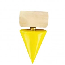 23331 - PRUMO DE CENTRO CÔNICO 400G EM AÇO COM APOIO DE MADEIRA FERTAK 6936