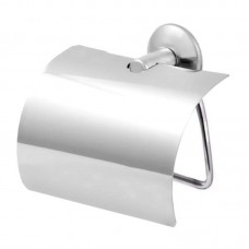 23268 - PAPELEIRA COM TAMPA DE METAL CROMADO GS METAIS