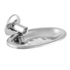 23603 - SABONETEIRA DE METAL CROMADO PARA FIXAÇÃO EM PAREDE GS METAIS