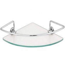 23615 - SUPORTE CANTO DE METAL CROMADO PARA SHAMPOO GS METAIS