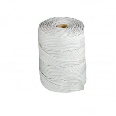 22-0394 - CORDA TRANÇADA POLIÉSTER LINHA ECOFORT 3MM BRANCA CARRETEL COM 400M FIRMEZA