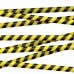 FITA DEMARCAÇÃO SINALIZAÇÃO ZEBRADA AMARELO E PRETO 200M