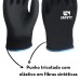 LUVA TÁTIL (MULTITATO) SAFETYTATO PRETA TAMANHO M REF. 8010/8 LDI SAFETY C.A. 42405