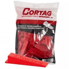 20871 - CUNHA NIVELADORA DE PISOS PACOTE 50 PEÇAS CORTAG 60694