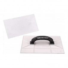 15081 - DESEMPENADEIRA PVC GRAFIATO 18X30 BRANCA EMAVE