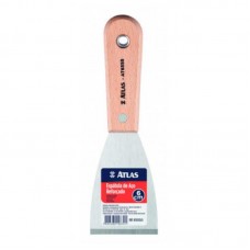 23677 - ESPÁTULA 6CM AÇO REFORÇADO CROMADO ATLAS AT6555/6