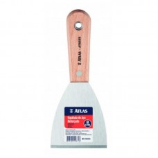 23678 - ESPÁTULA 8CM AÇO REFORÇADO CROMADO ATLAS 6555/8