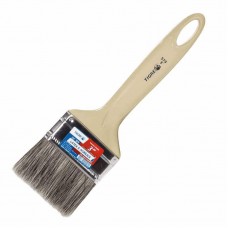 23702 - PINCEL TRINCHA CERDAS DUPLAS GRIS 3