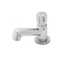 18495 - TORNEIRA PARA BANHEIRO LAVATÓRIO 2100 AUTOMÁTICA FIXA BAIXA DE MESA EM METAL CROMADO ALPHA