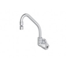 18488 - TORNEIRA PARA COZINHA PIA 1168 C50 BICA MÓVEL DE PAREDE COM 1/4 DE VOLTA CROMADA ALPHA
