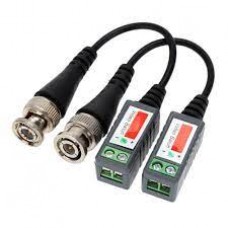 18644 - CONECTOR ADAPTADOR VIDEO BALUN COM PLUG BNC 2 PEÇAS