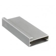 18203 - PERFIL DE ALUMINIO 3 METROS ANODIZADO PARA PORTA DE VIDRO ATÉ 4MM GAP 9036