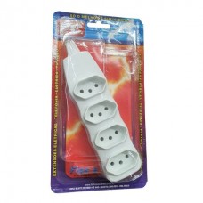 18785 - TOMADA EM BARRA QUADRUPLA (2P+T) 20A FC