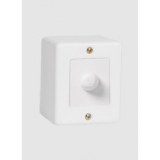 19161 - SISTEMA X CAIXA SOBREPOR DIMMER ROTATIVO BIVOLT BRANCA ILUMI 6366