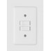 CONJUNTO DE 1 INTERRUPTOR SIMPLES + 1PARALELO BRANCO ILUMI 2023