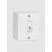 INTERRUPTOR EXTERNO DE CAMPAINHA RETANGULAR BRANCO ILUMI 6313