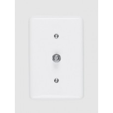 19136 - CONJUNTO 4X2 ANTENA TV BRANCO ILUMI 2553