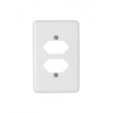 10213 - PLACA 4X2 DE 2 TOMADAS (2P+T) ILUMI 20410