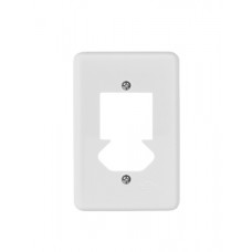 10216 - PLACA 4X2 DE 2 INTERRUPTORES + 1 TOMADA(2P+T) BRANCOILUMI 20430