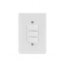 11278 - CONJUNTO DE 3 INTERRUPTORES PARALELO BRANCO ILUMI 2027 