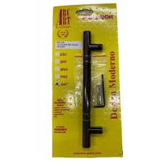 19350 - PUXADOR 425 COM FRISO ANTIQUE 13CM ABC