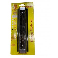 19353 - PUXADOR 477 CONCHA CLICK ANTIQUE 20CM ABC