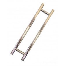 18915 - PUXADOR 40CM X 30CM ENTRE FUROS ALUMINIO REDONDO INNATO 101