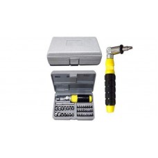 19770 - JOGO REVERSIVEL FENDA/PHILIPS C/ CATRACA 41PC PEN TECH F202